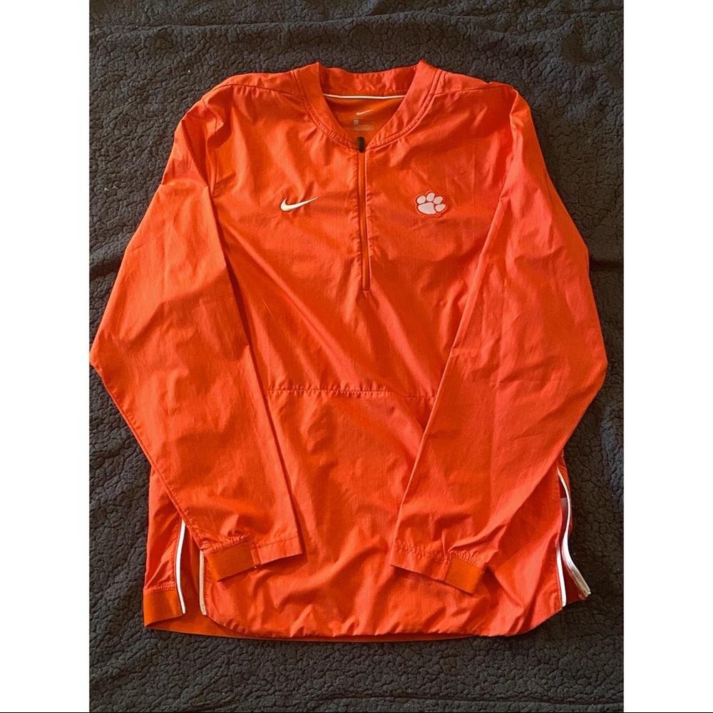 NWOT Nike Men’s 1/4 Zip Windbreaker Pullover Clemson Tigers